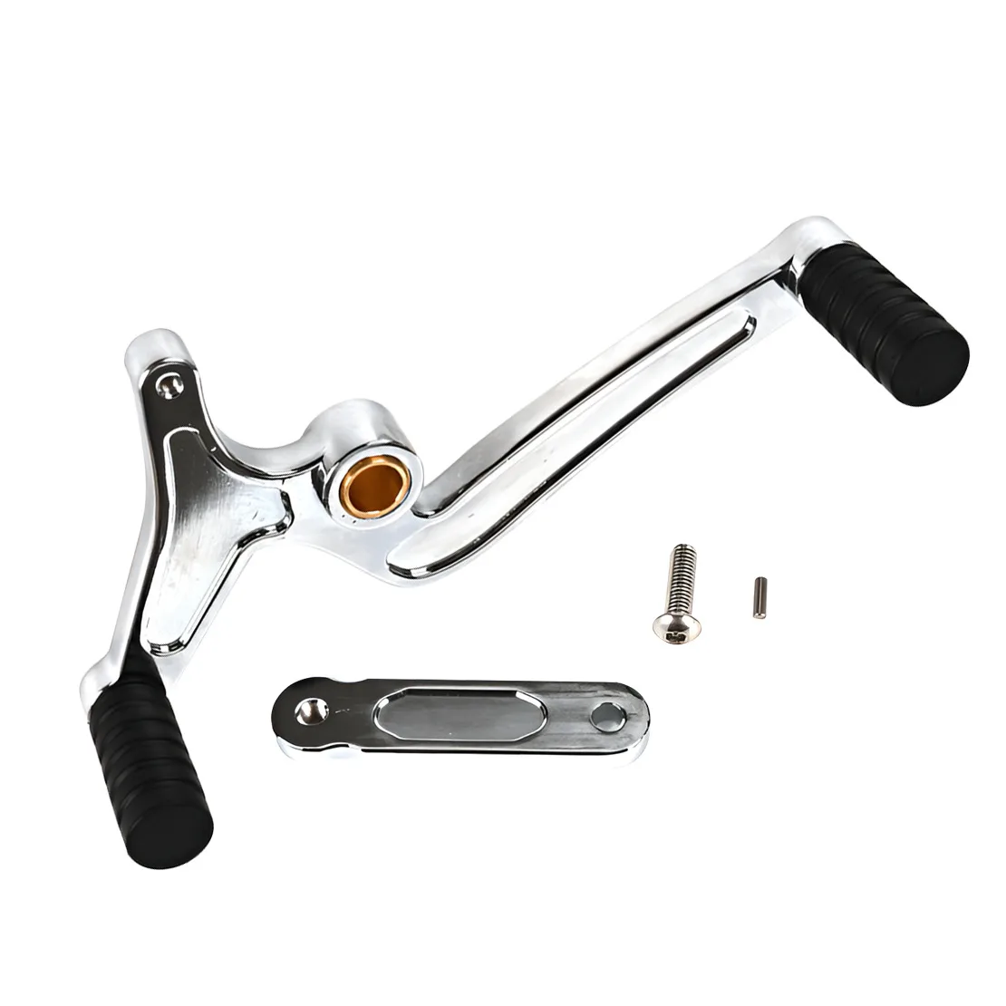 Chrome Heel Toe Gear Shift Lever Shifter Level Pedal CNC Aluminum fit for Indian Scout Sixty Hussar Bobber 2015 2016 2017-2022