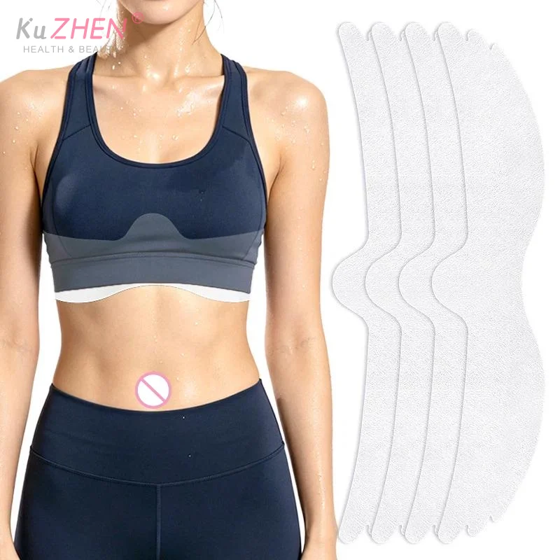 

NEW Self-adhesive Soft Chest Tummy Liners For Women Girls Sweat Absorber Pads Stickers Under Bra Belly Sweat Liners Band Pads