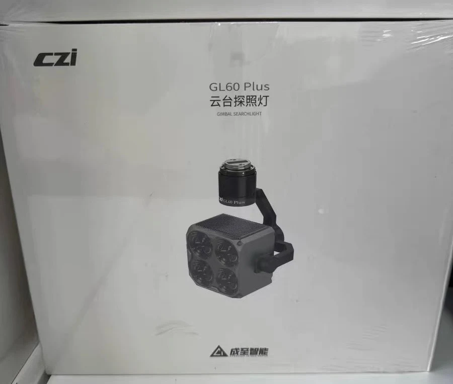 Светодиодный прожектор Chengzhi Smart GL60 Plus PTZ, новый и нераспечатанный, в оригинальной упаковке.