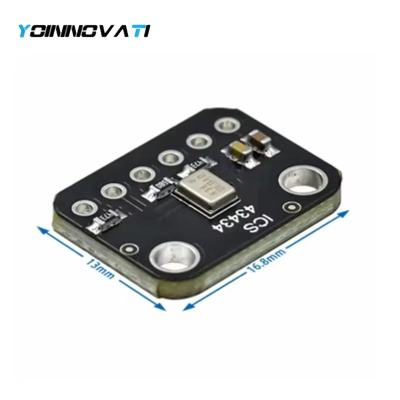2pcs ICS-43434 I2S 3.3V microphone Module Breakout Low cost Low Pass Filter Electronic Component Kit