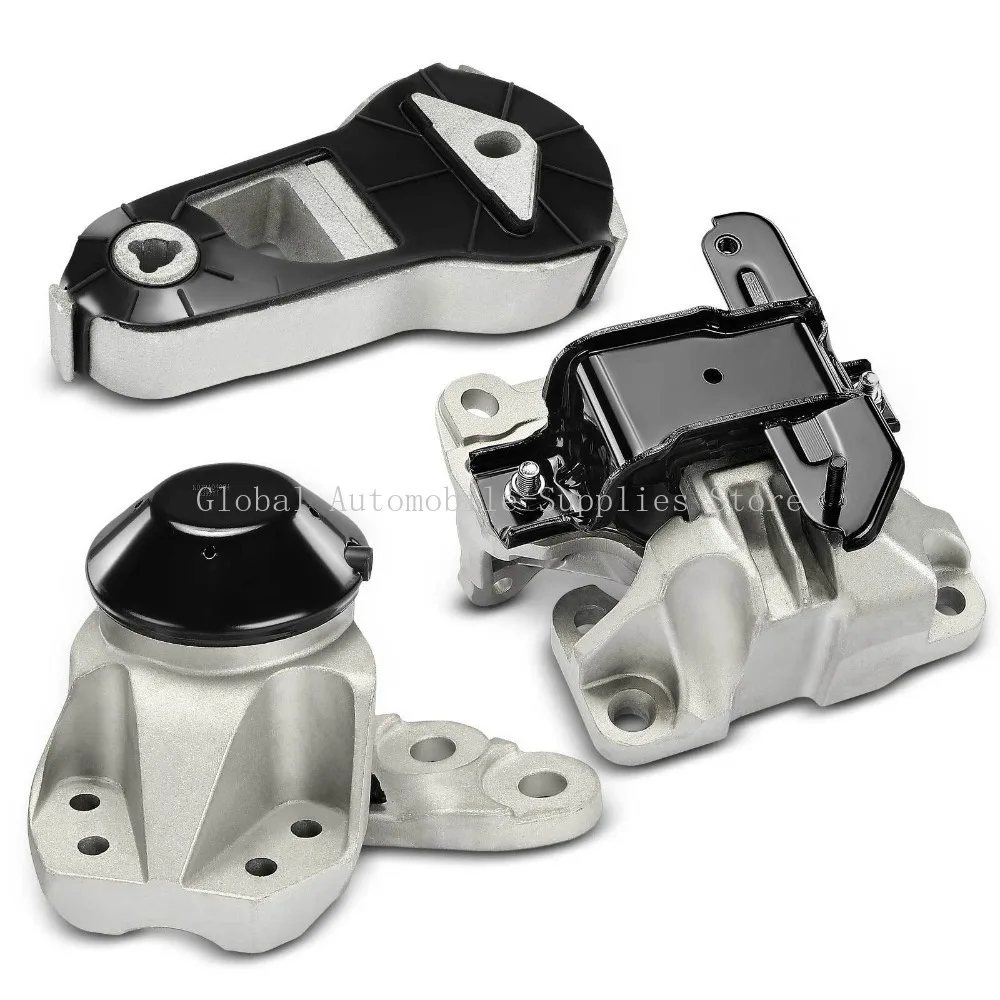 3Pcs Engine Motor & Trans Mount & Torque Strut Mount FB5Z6038B FB5Z6068D DB5Z6038A for Ford Explorer Police Interceptor Utility