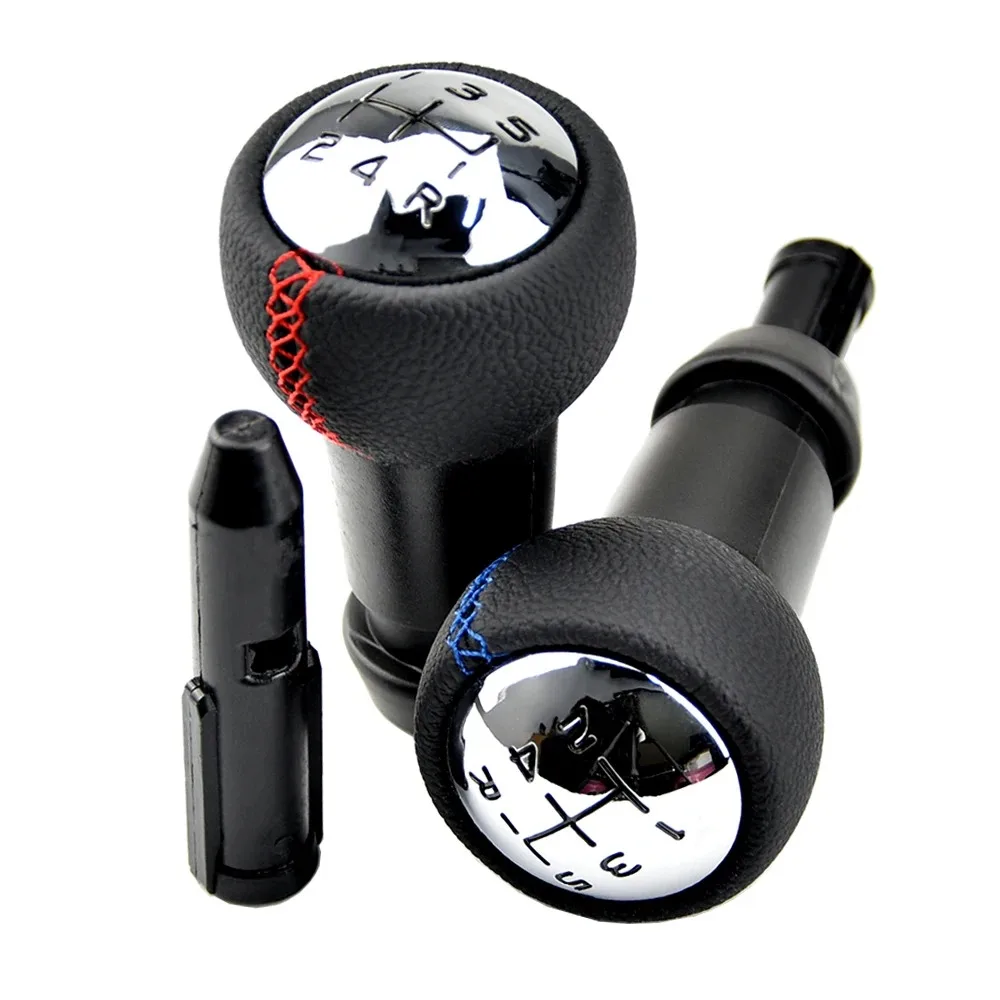 

Leather Gear Shift Knob Hand Speed Pen for Peugeot 106 107 205 206 207 306 307 308 309 405 406 407 508 605 607 Citroen C1 C3 C4