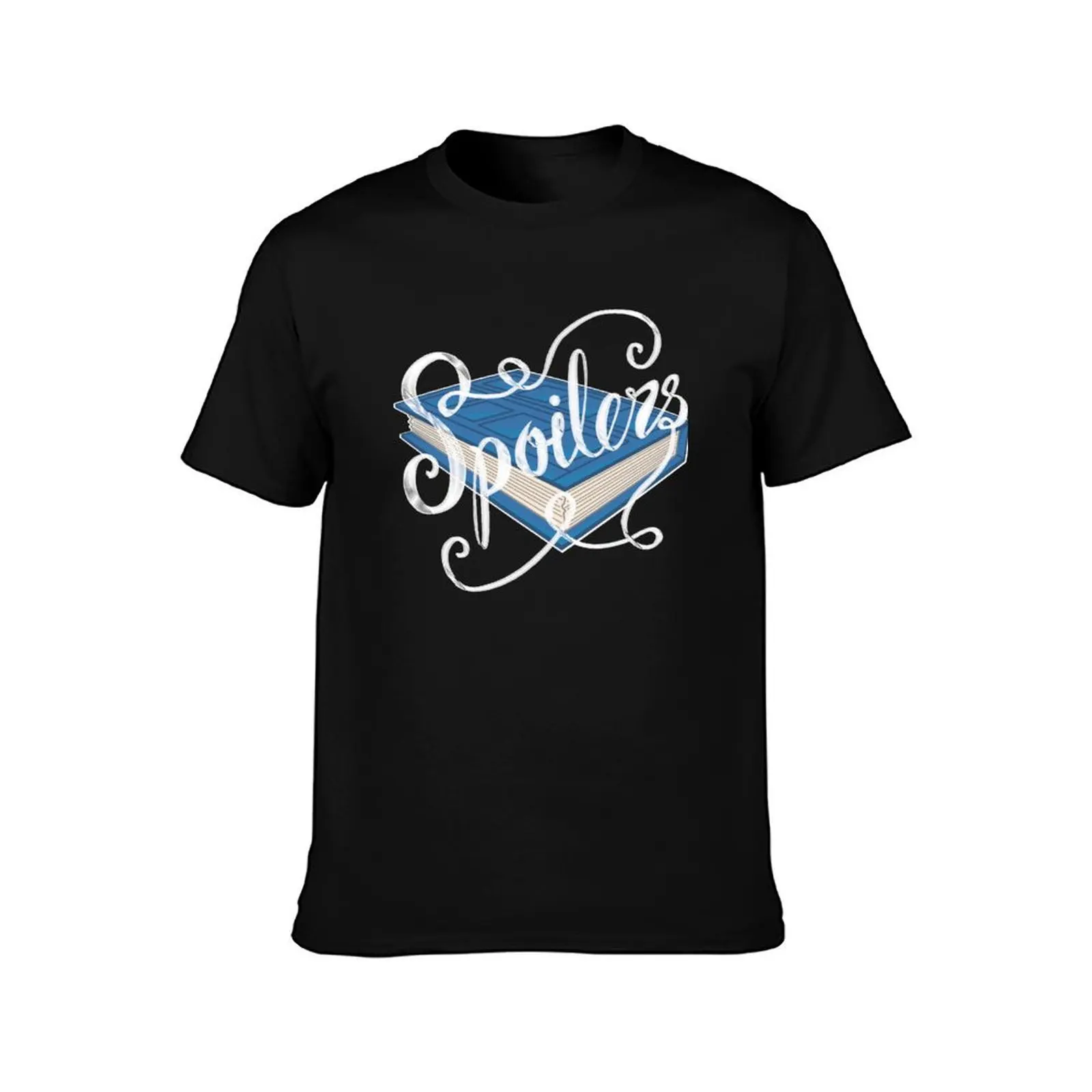 Spoilers.... T-Shirt Summer Casual Cotton Tee Oversized Streetwear Tops Vintage Graphic Print Loose Fit Short Sleeve