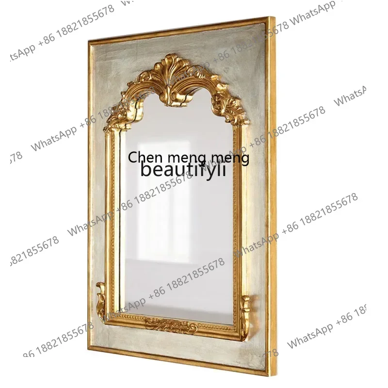 cn8617 ss New style NQ French bathroom mirror European and American decorative porch fireplace mirror dressing mirrorss 8617