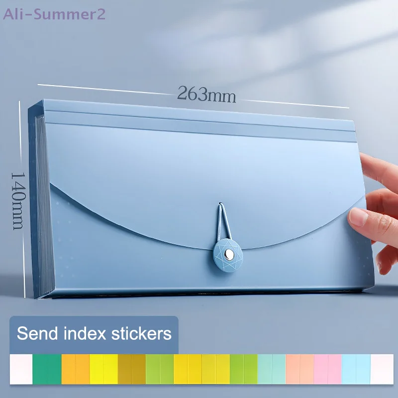 13 Pockets Expanding File Folder Accordion Document Organizer Check Receipts Bill Card Ticket Holder Expandable PP Wallet Case