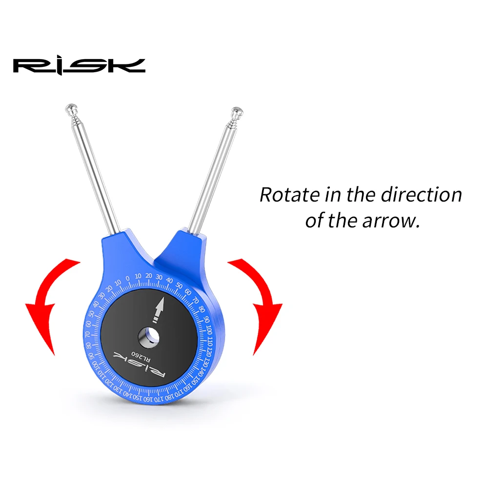 Requintado risco ferramenta de montagem de bicicleta de estrada ferramenta de medição de ângulo de equitação ferramenta de ajuste de posição de passeio transferidor de junta