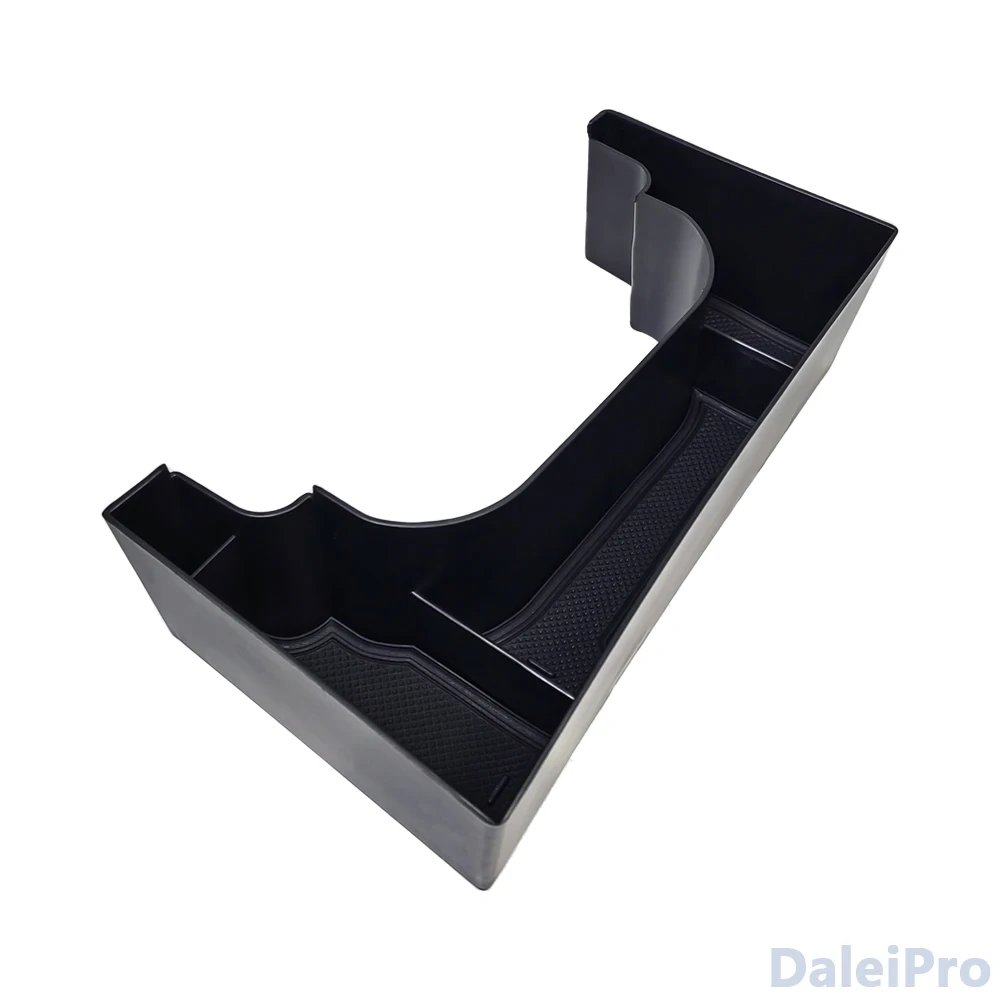 Für Kona Hybrid Phev SX2 2024 2025 Mittelkonsole Organizer Fach Armlehne Aufbewahrungsbox Geschichtete Aufbewahrungsbox Aufräumen Autozubehör – Detail 4