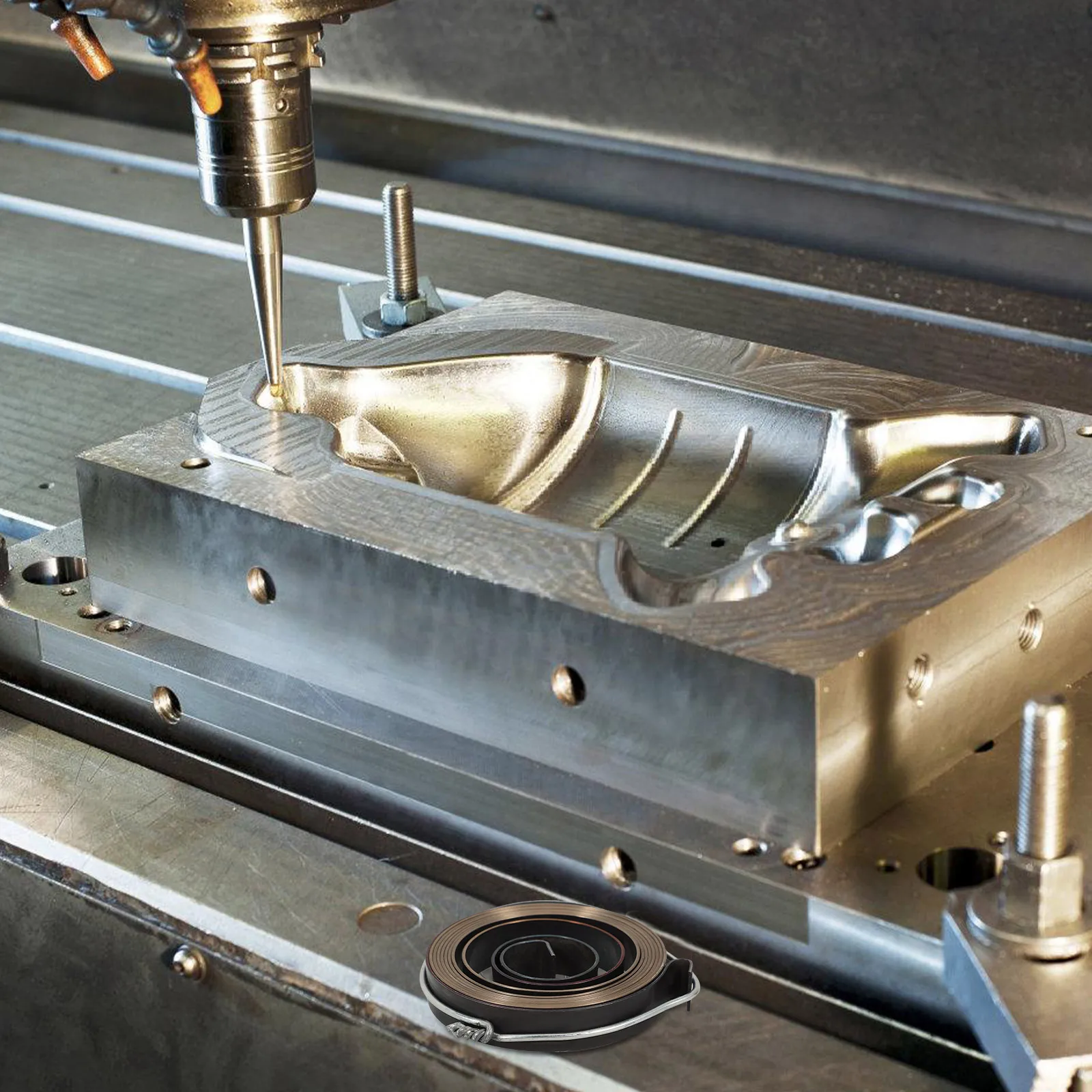 

Replacement Steel Quill Return Coil Spring For Bench Drill Machine Drill Return Coil Spindle Spring