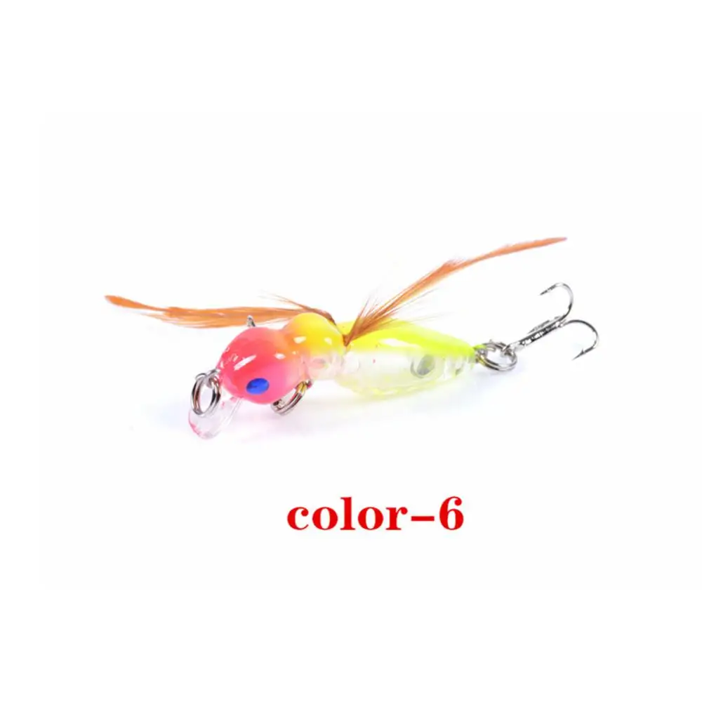 4.5cm 3.5g bee Fishing Lure Crankbait Freshwater BaitArtificial Insect Bait Wobbler Fishing Tackle