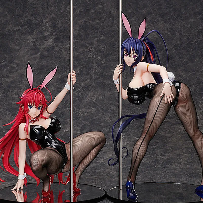 41cm FREEing B-style High School DxD HERO Rias Gremory Bunny Girl Anime Figure Yukino Mifuyu Action Figure Adult Sexy Model Toys