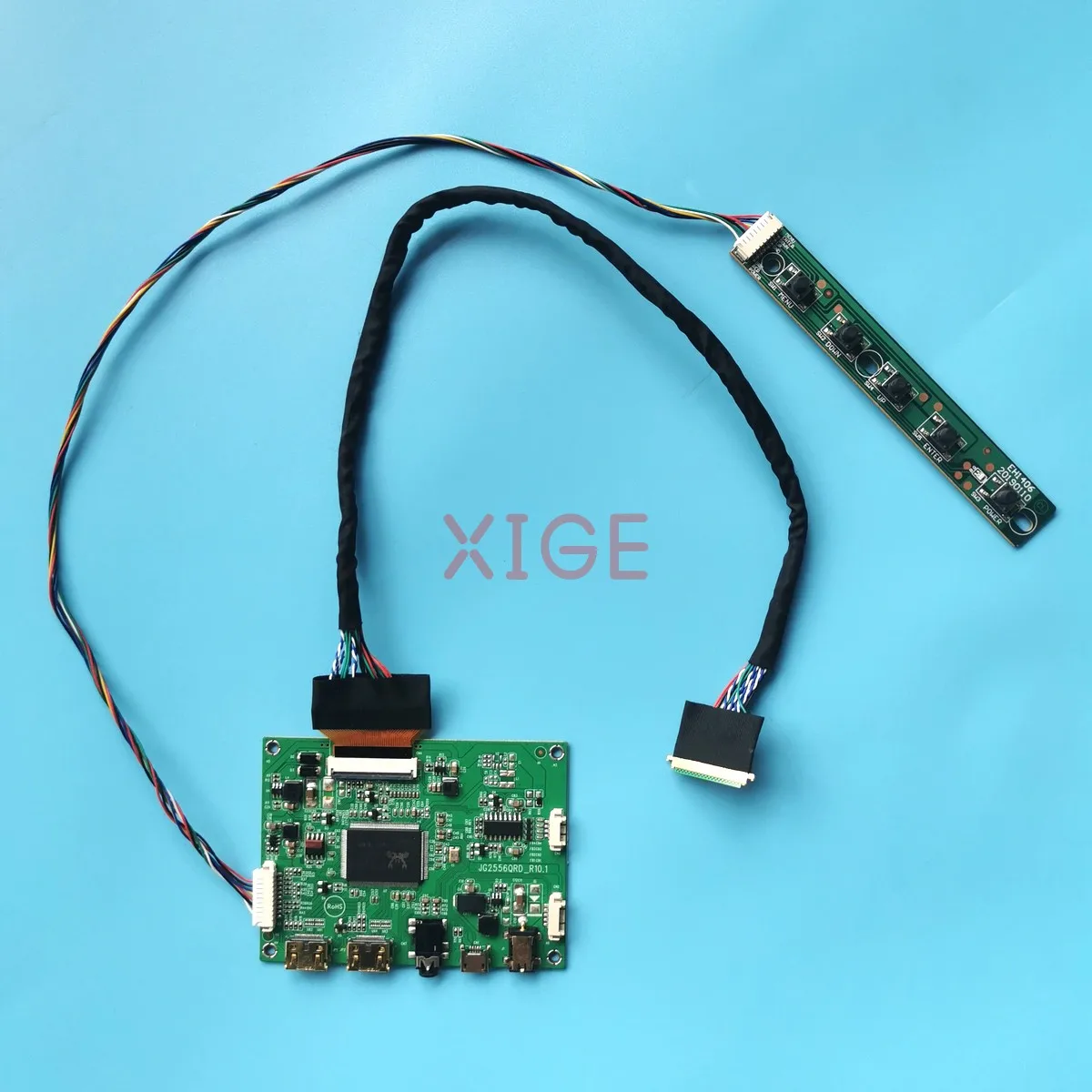 

For LP156WF2-TLA1 LP156WFC-TLB1 Controller Driver Board Micro USB 15.6" LVDS 40 Pin 1920x1080 Laptop Monitor Mini-HDMI DIY Kit