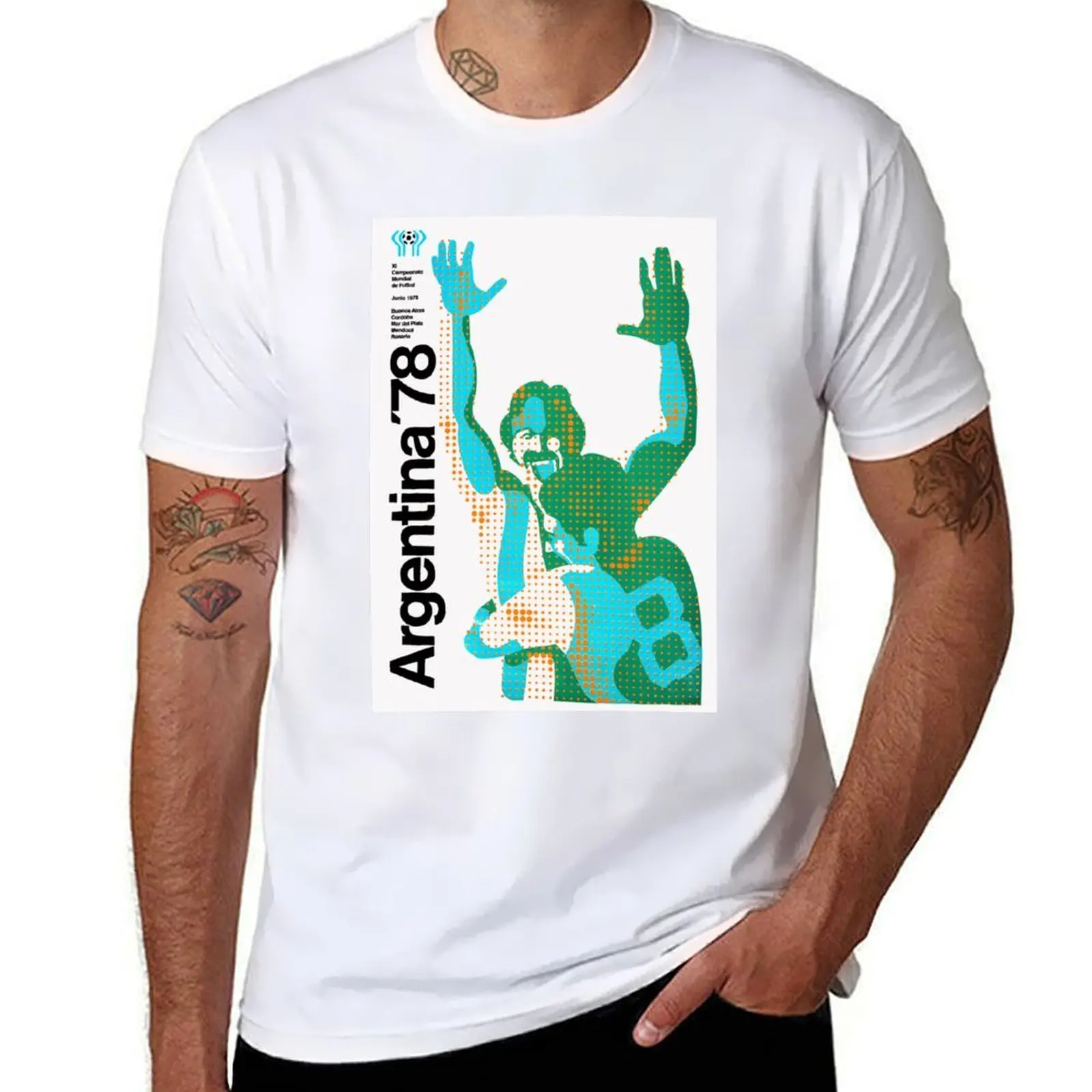 

Argentina 78 T-Shirt t shirts for man pack white anime t shirts for man T-Shirt