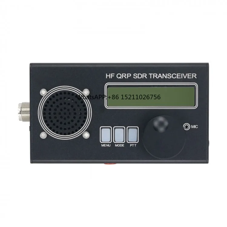 8-Band 5W USDR/USDX HF QRP SDR SSB/CW Transceiver w/ HamGeek Mini-ANT Shortwave Antenna