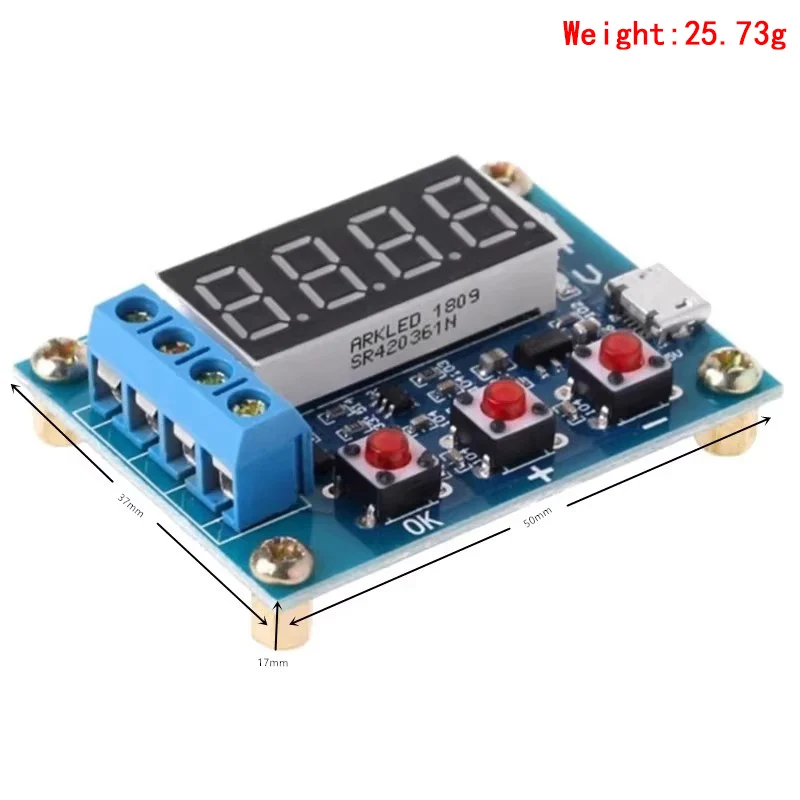 1~4PCS ZB2L3 Battery Capacity Tester External Load Discharge Type 1.2-12V Battery 18650 Equal Capacity Test High Quality