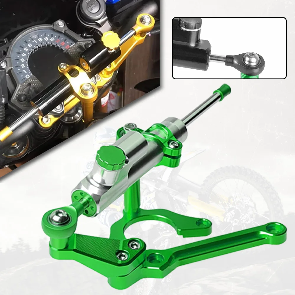 

FOR KAWASAKI Z900 Z 900 2017-2021 2022 2023 2024 Adjustable Motorcycles Accessories Steering Stabilize Damper Bracket Mount Kit