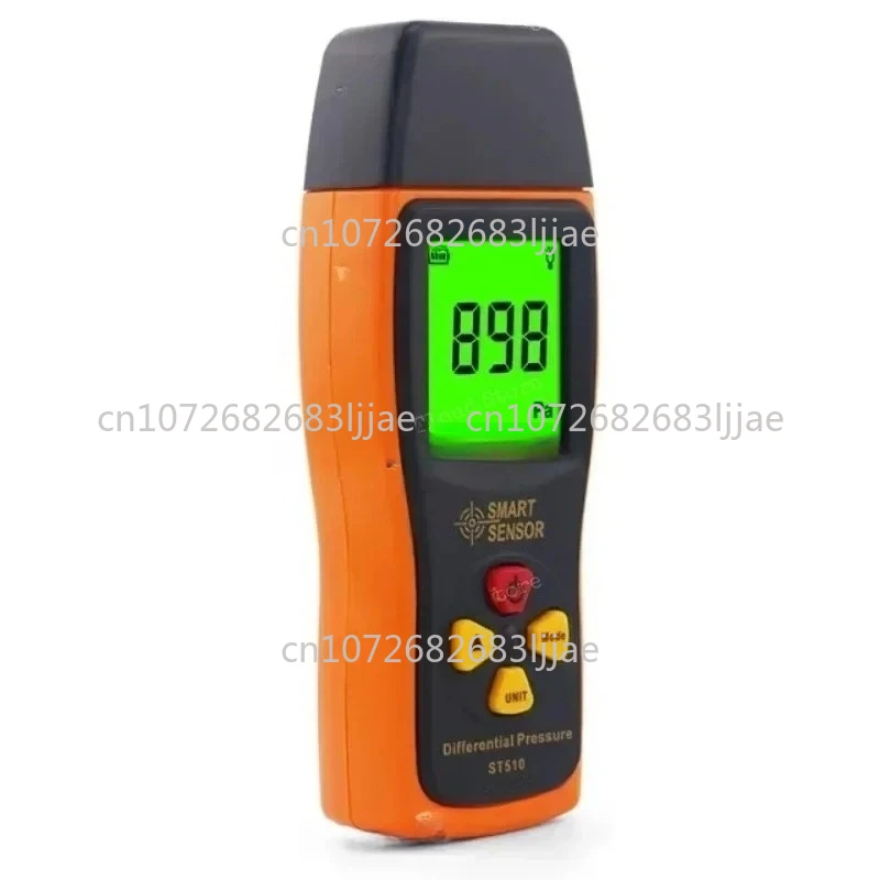 pressure-gauge-digital-air-gauge，st510-smart-sensor-differential-pressure-gauge