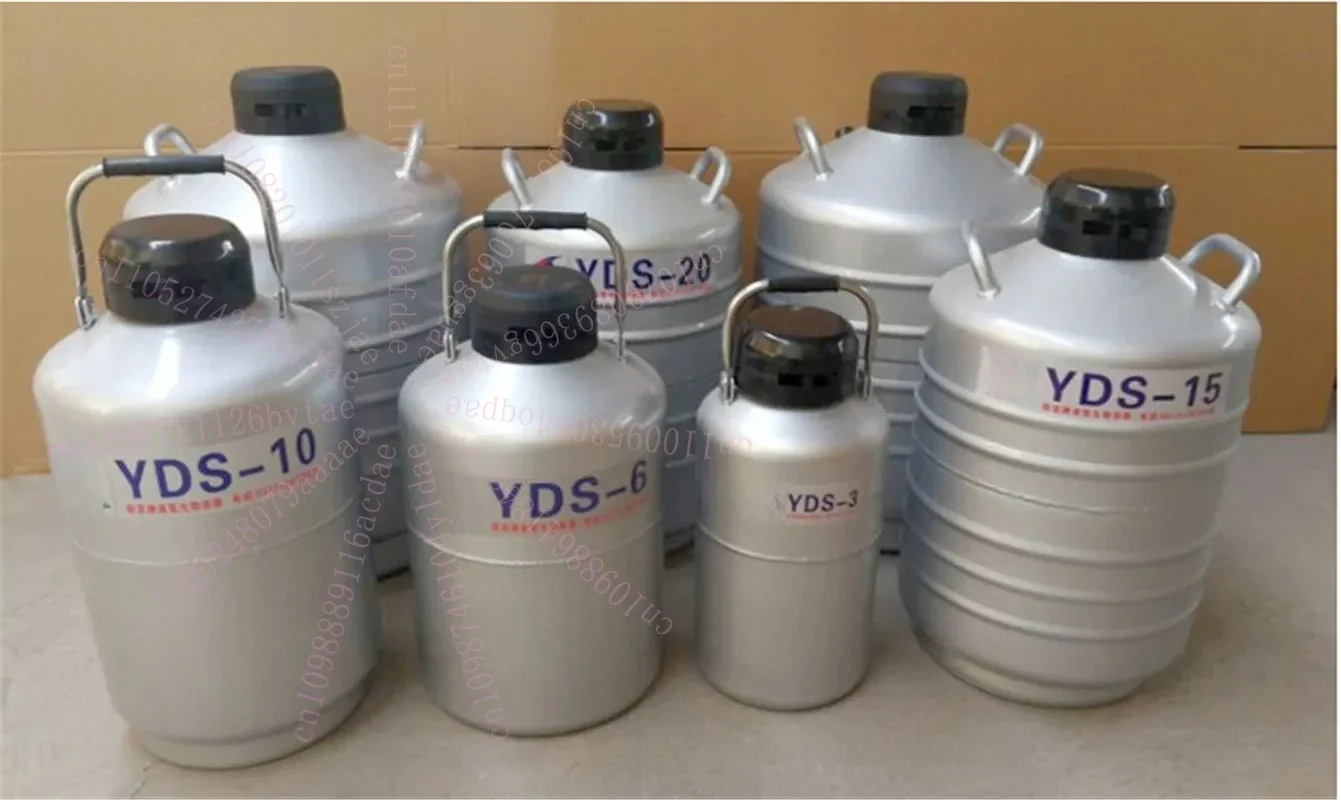 YDS-10 3/6/10/15/30L Liquid nitrogen container Cryogenic Tank dewar liquid nitrogen container with Liquid Nitrogen tank