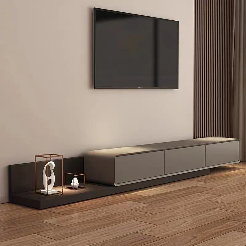 Soporte de tv para sala de estar, mueble de centro móvil de lujo, moderno, mueble de salón