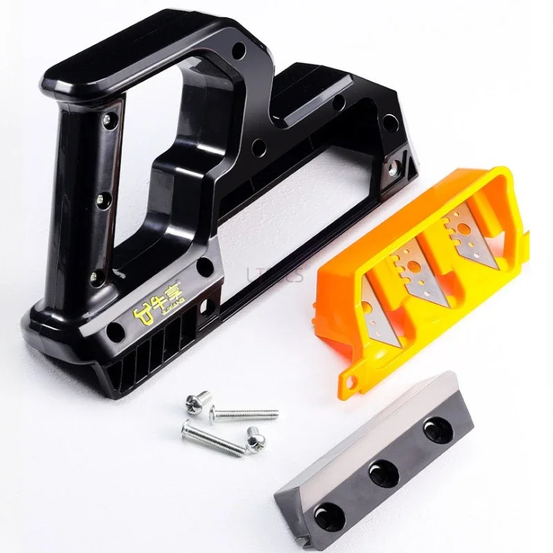 석고 보드 정밀 모따기 기계 목공 마른 벽에서 나온 빠른 절단 대패 섬유 보드 V 자형 트리밍 수동 도구