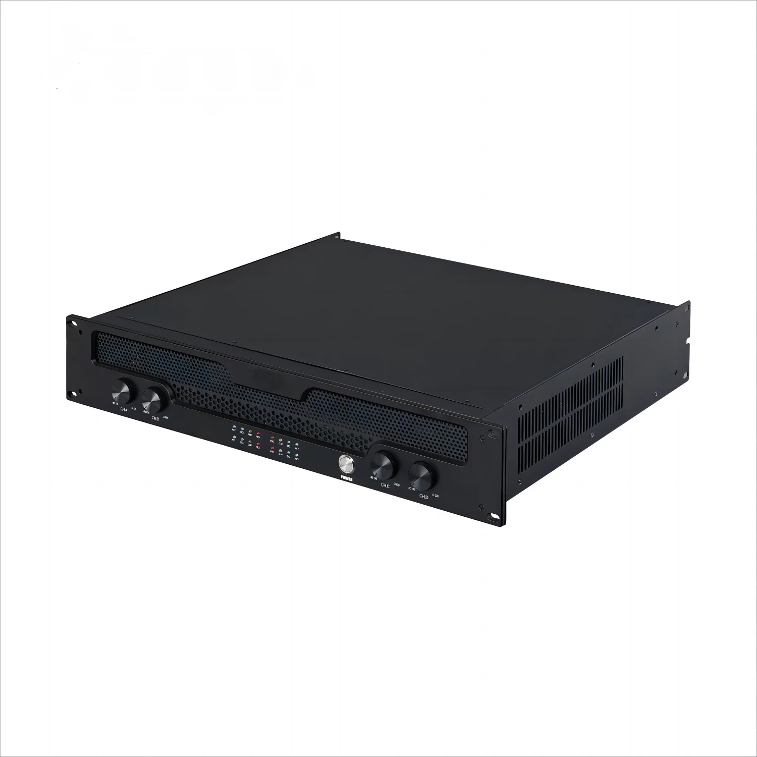 DM Professional 4 Channel Class d 2U Digital Audio Power Amplifier Sound Equipment for Outdoor Stage Performance KTV Conference