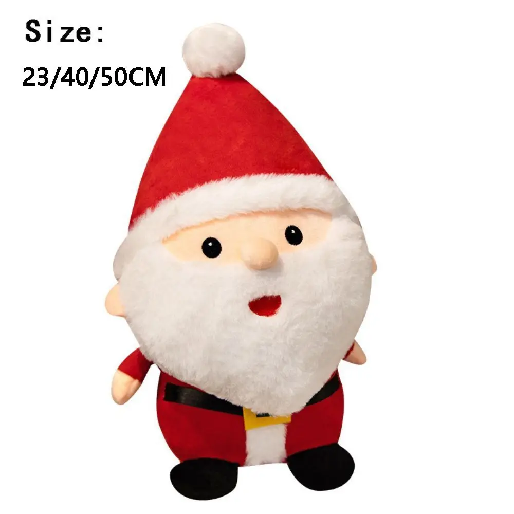 لطيف PP القطن سانتا كلوز دمية أفخم الأحمر البني الأبيض الأيائل الجدة ألعاب من القطيفة لينة 23/40/50 سنتيمتر زينة عيد الميلاد دمى المنزل #6