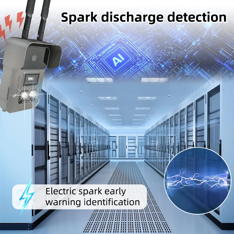 4MP High Resolution AI Double Spectrum Analyzer Camera With Wifi And POE Network Support Camera