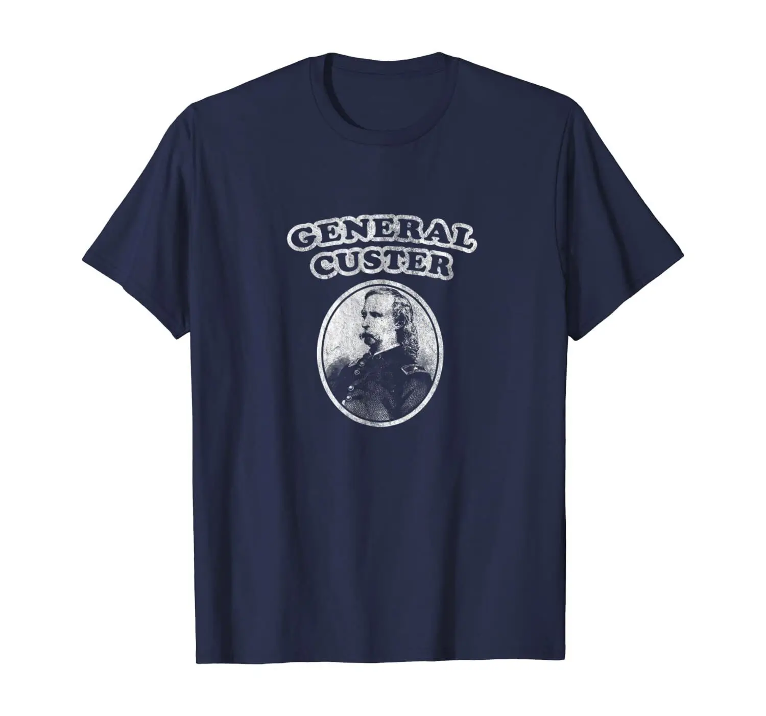 Retro GENERAL CUSTER T Shirt by Turbo Volcano NEW 5 Colors