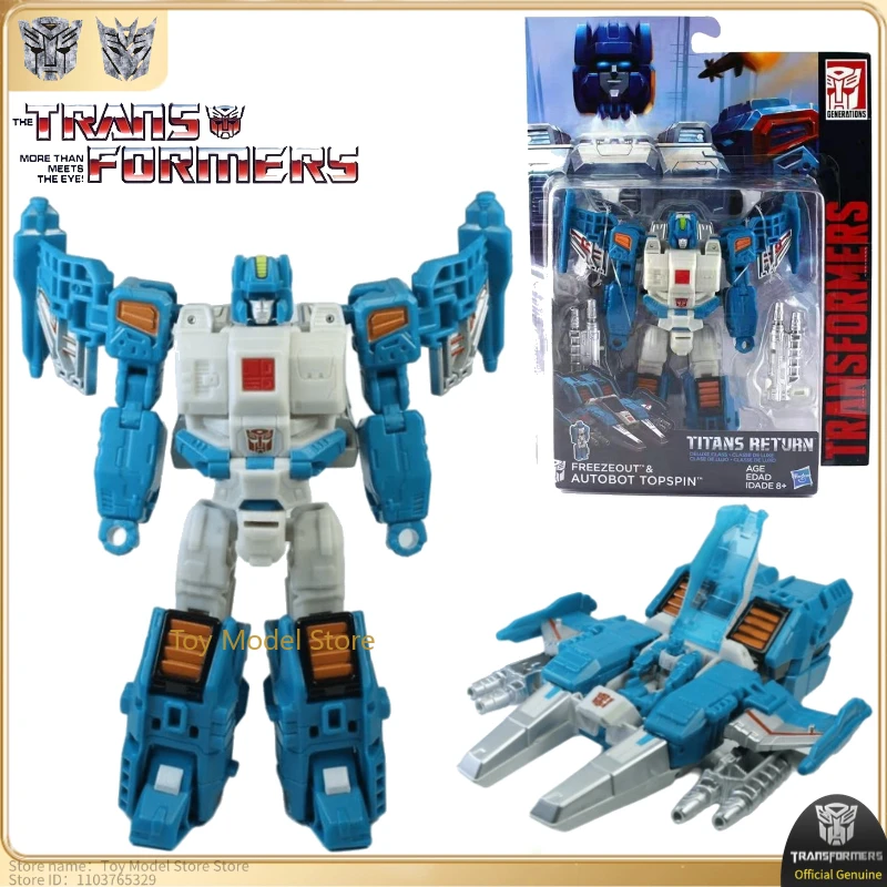 ในสต็อก Transformers G Series Titan Return D Class Topspin ตัวเลขสะสม Action Figure ยอดนิยมวันหยุดของเล่นของขวัญ