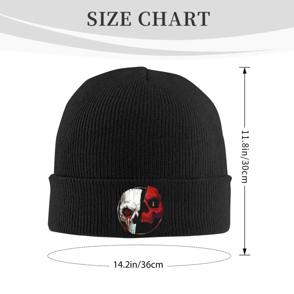 Game Skulls Ghost Call Of Dutys Knit Hat Beanies Winter Hats Warm Acrylic Hip Hop COD Cap Men Women Gifts