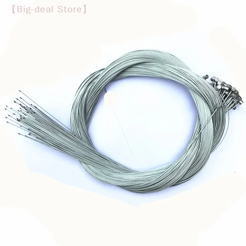 

【M】Bicycle Stainless Steel Inner Shift Brake Cable MTB Road Bike Shifting Zinc Coat Inside Cable Line 2000mm Shifter Derailleur