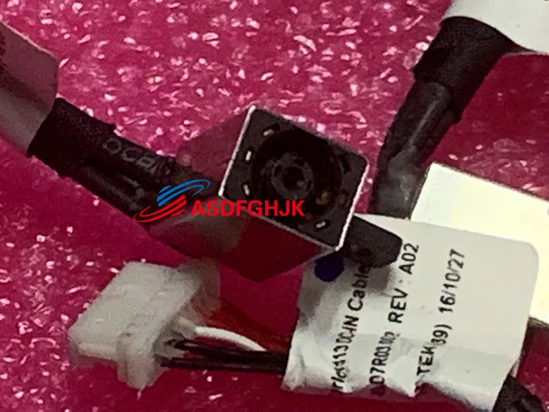  FOR Dell Inspiron 15 5568 13 5368 13 5378 DC Power Jack with Cable 450.07R03.000 0PF8JG PF8JG 100% Perfect work