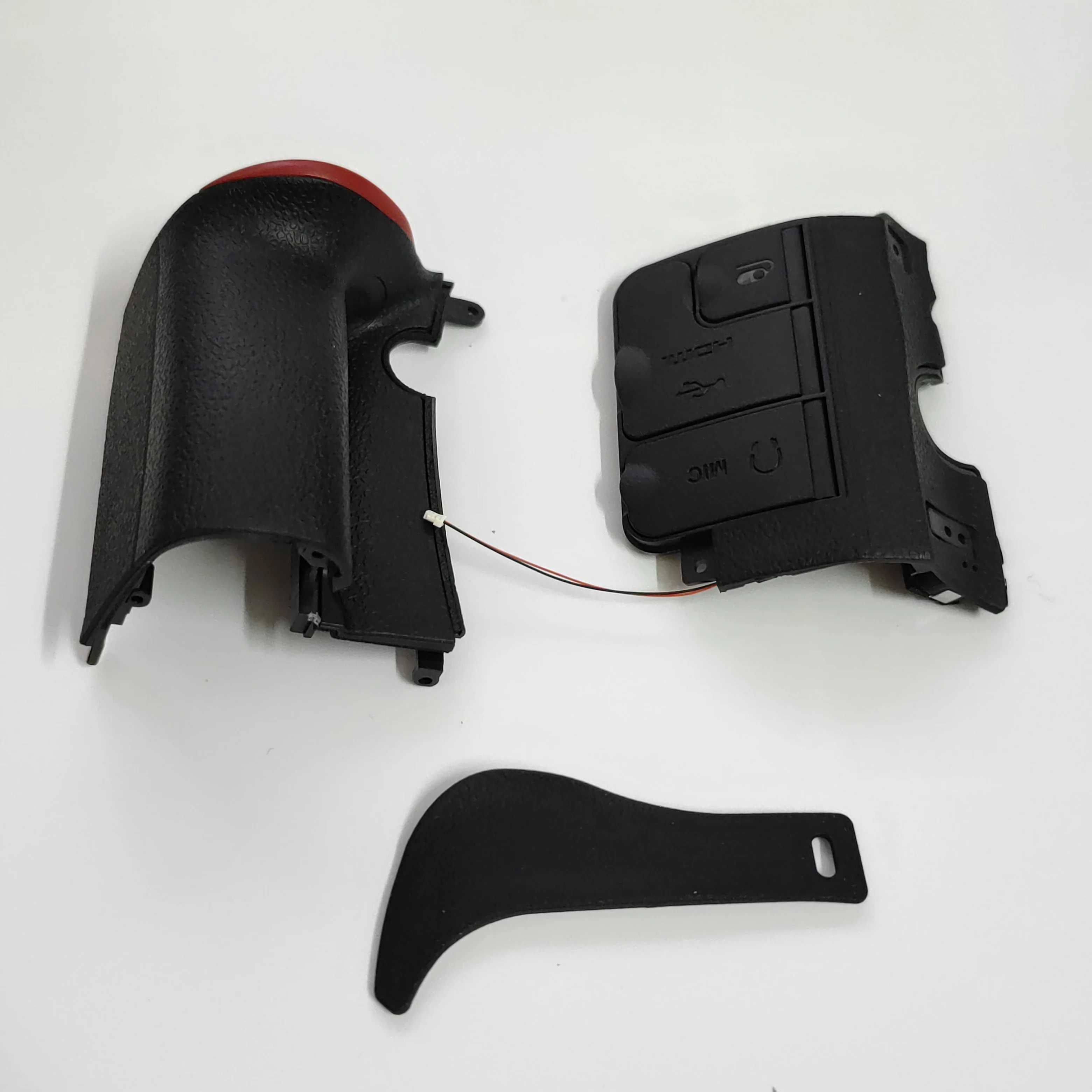Original A Set of 3PCS For Nikon D600 D610 Camera Grip Body Bottom Rubber Cover Unit Hand Part +Tape