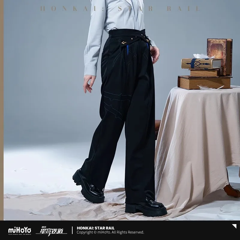 [Genuine] miHoYo Game Sunday Pants Honkai Star Rail Sunday Theme Trousers Casual Wide-leg Pants Bottom Wear Cosplay Xmas Gifts