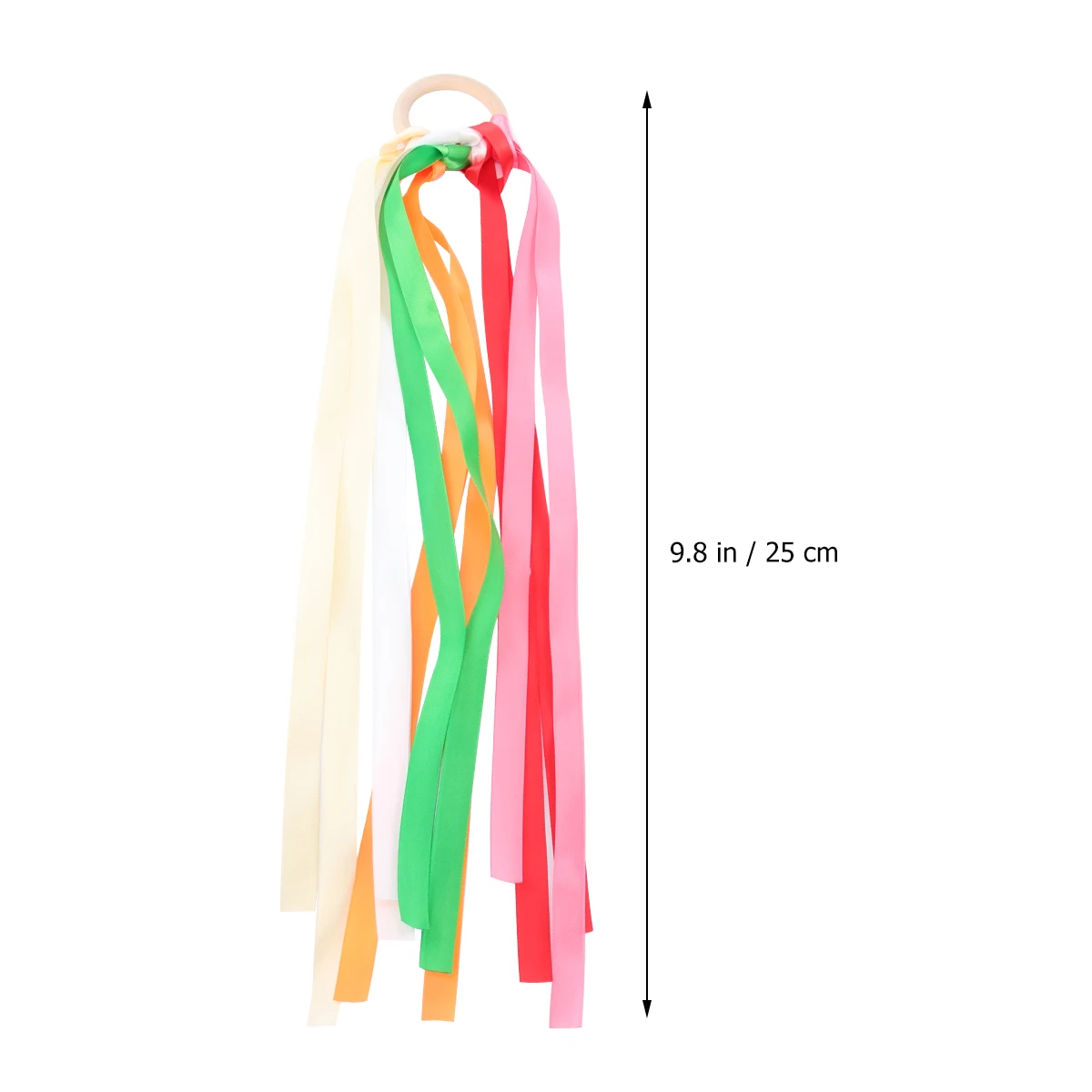 

5pcs Gymnastics Kids Dancing Streamers Ribbons Colorful Silk Streamers Rhythmic Ribbon for Kids Training Equipment Fitness