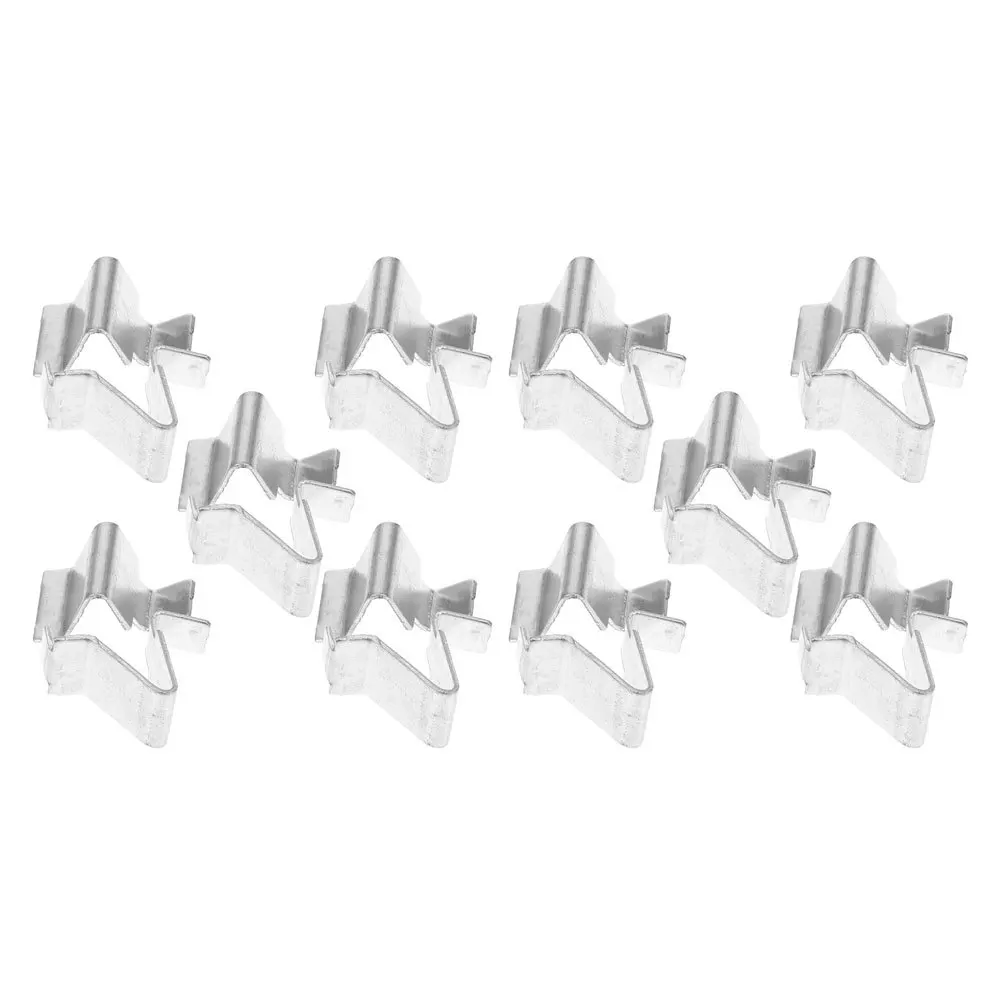 

20pcs Office Cabinet Clips Metal Shelf Brackets Heavy Duty For Cabinets Display Cases Adjustable Wall Shelving Support