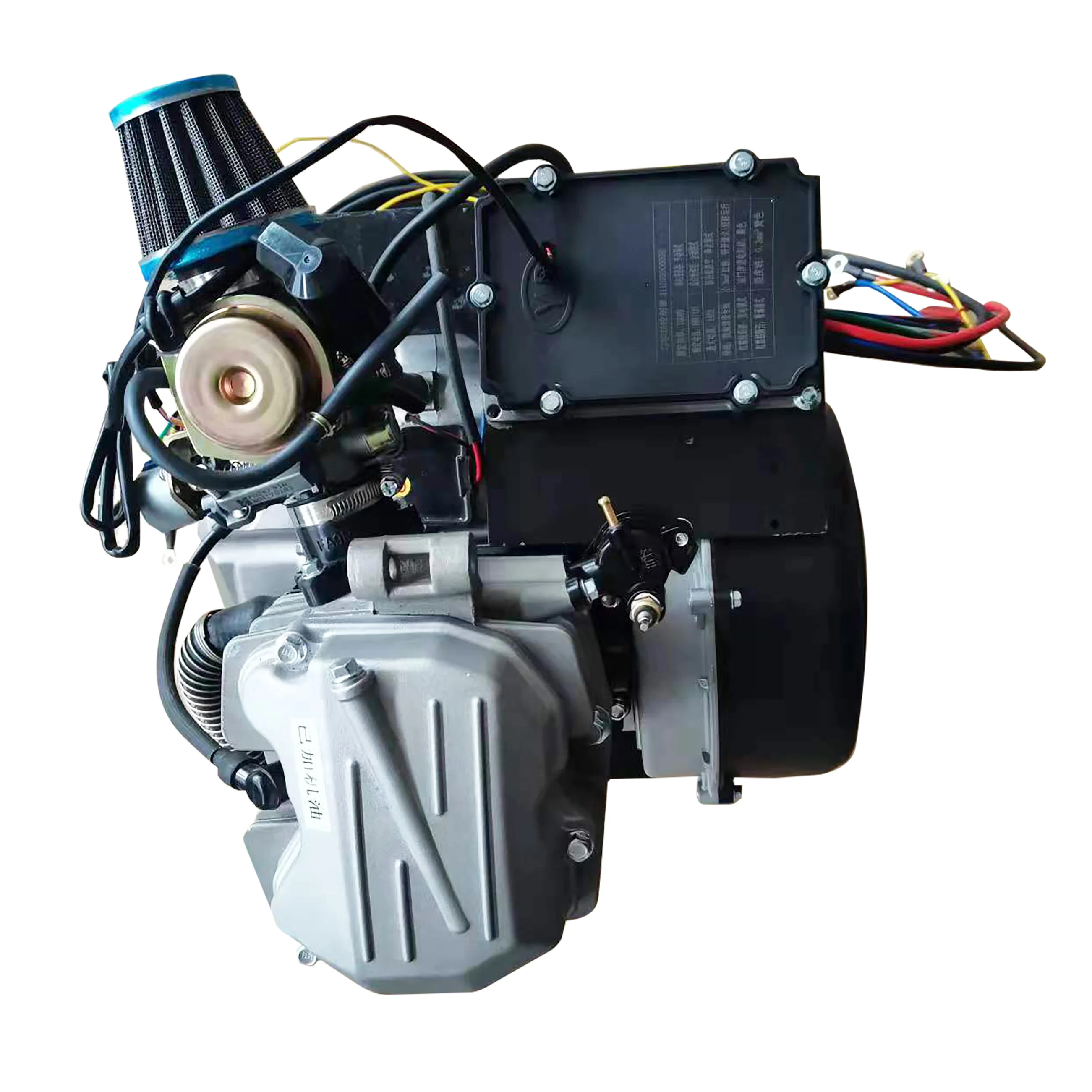 Extend range 8kW 20kW 60V 72V 96V 144V electric hybrid motorcycle engine for Electric ATV UTV Mini EV