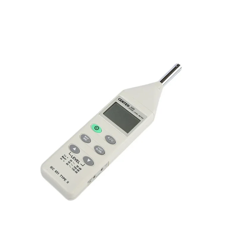 Digital Noise Meter Sound Level Meter CENTER-320 Noise Meter 30~ 130dB Suitable for Factory School Office Home Machinery