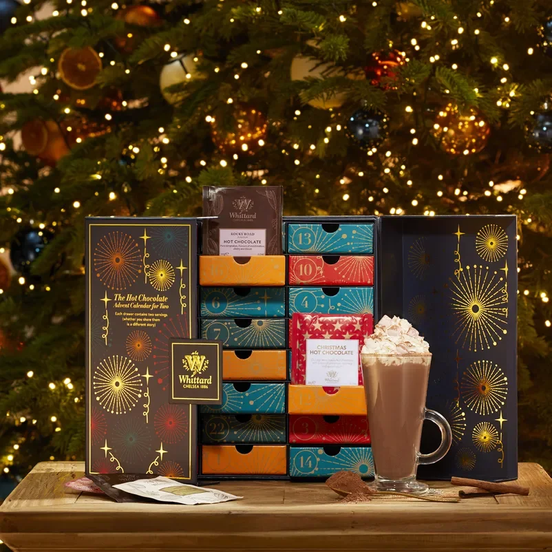 Customization.12 Days Good Price Empty Box Industry Good Price Advent Calendar Box for Coffee
