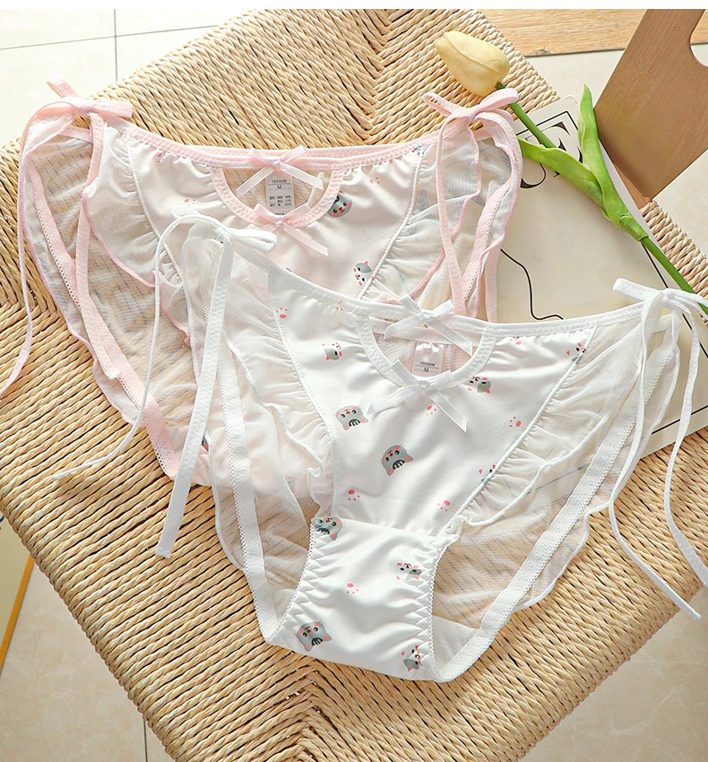 Sweet little fresh bra set girl style comfortable lingerie non-steel ring sexy lace detachable underwear complete briefs sets