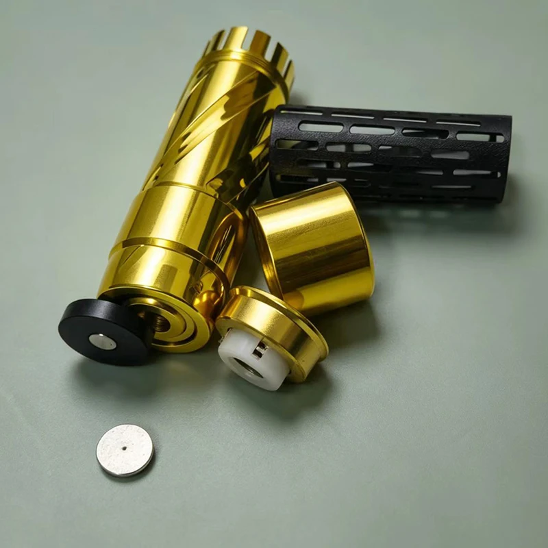 Elthunder 21700 Mech Mod 25mm Pirinç 18650 Mekanik Modlar VS QP KALI V2 SUPREME V4 Bonza Mesh Pro Dekoratif aksesuarlar