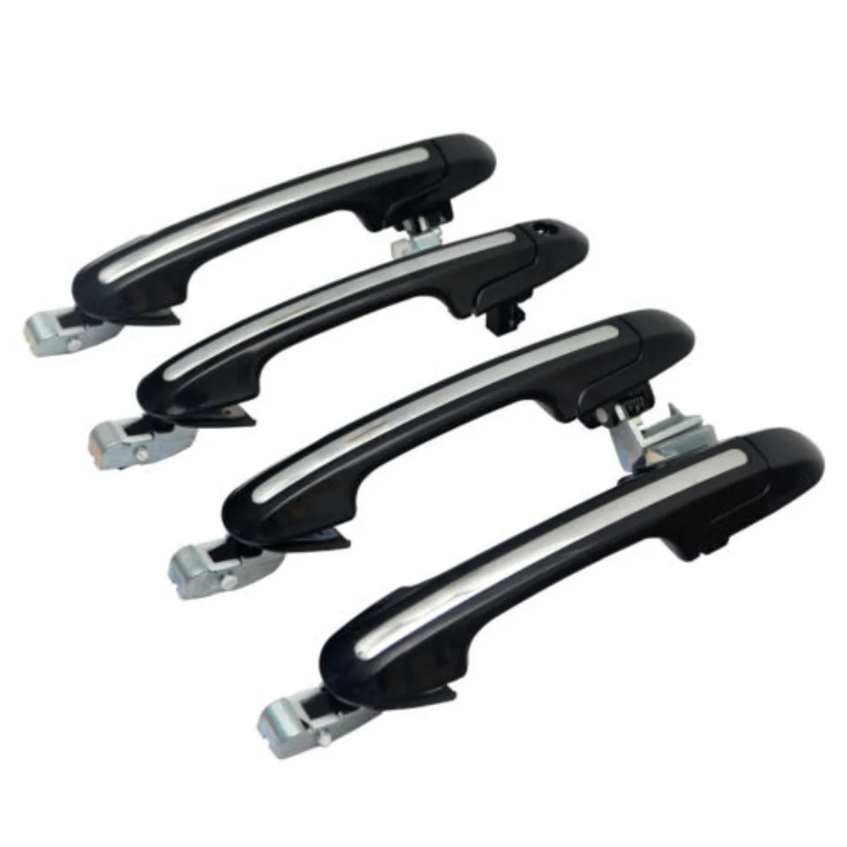 

4/Set Car Door Handles Front Rear Left Right Compatible With Honda Accord 2003-2007 72640-SDE-T11ZA 72680-SDE-T01ZA