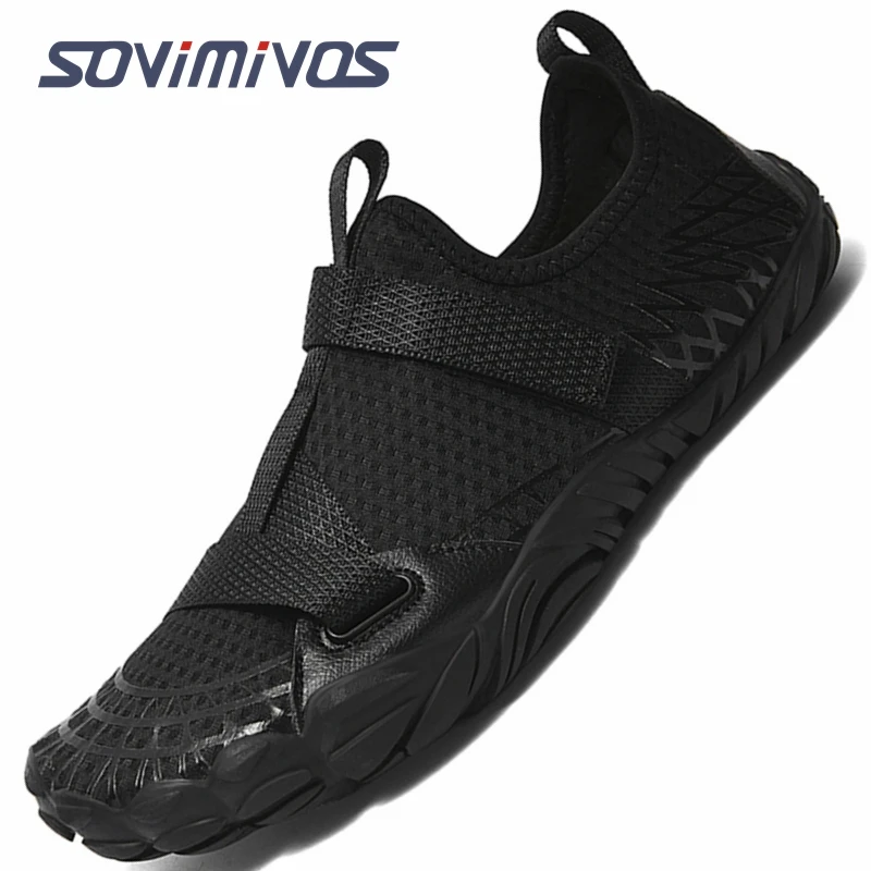 

Barefoot Shoes Men Wide Toe Box Zero Drop for Gym Workout Minimalist Weightlifting Cross-Trainer Running Hike Grounded Footwear