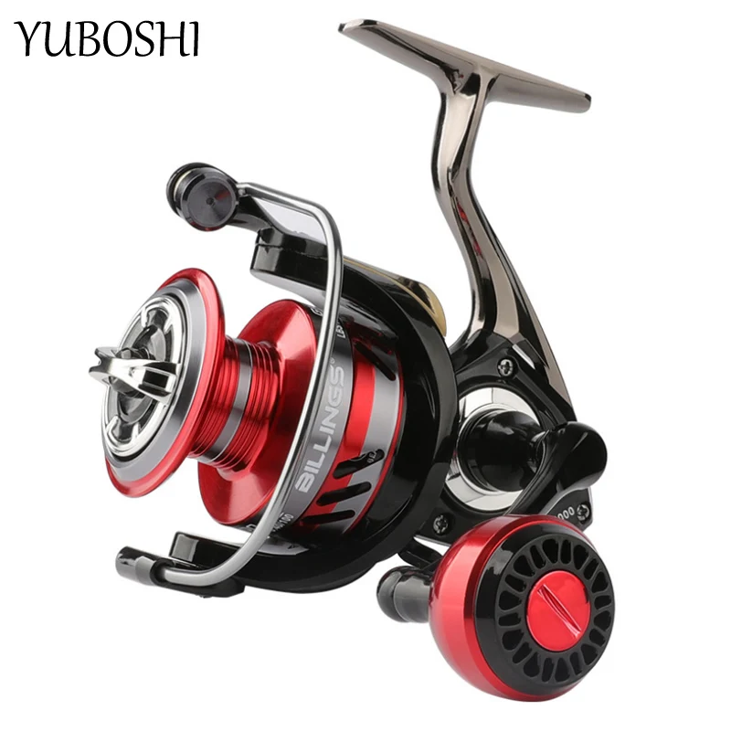 

YUBOSHI Selling 3+1BB Metal Grip Spinning Reel 5.2:1 Gear Ratio Left/Right Interchangeable Max Drag 8kg Fishing Reel