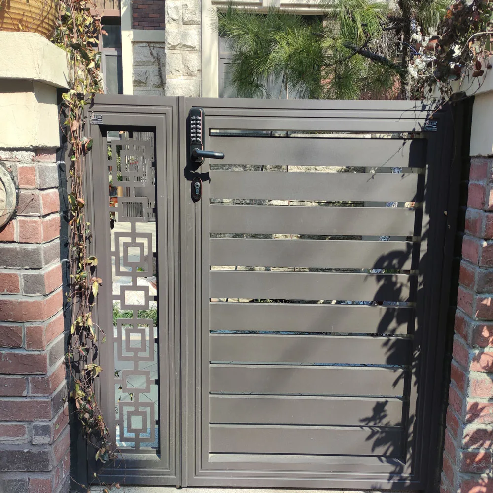 Latest Luxury House Gate Automatic Aluminum Gate Designs Aluminum Gate Suppliers Gates for Houses