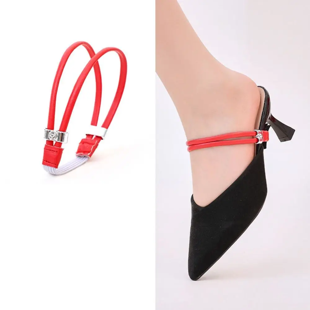 Prevent Falling Off Elastic Fixing Straps Detachable Fixed Strap Anti-slip Straps High-heel Shoelaces Casual Secure