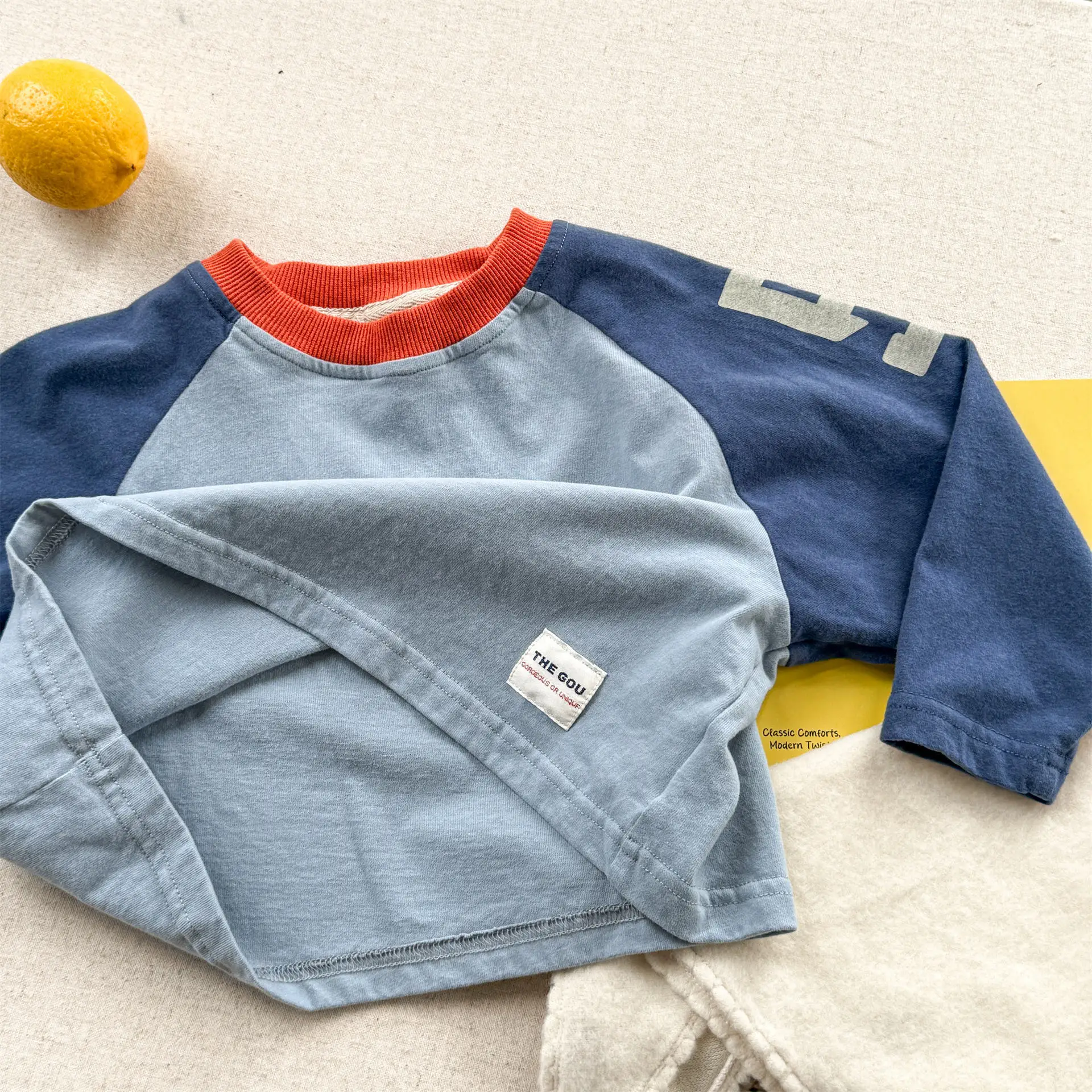 

2025 Autumn New Boys Girls Long Sleeve T Shirts Cotton Children Loose Tops Baby Casual Tee Fashion Kids Shirts Toddler Clothes