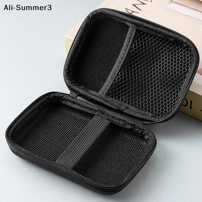 【A3y】EVA Zipper Bag Hard Drive Protect Bag HDD SSD USB Cable Charger Protect Bag For 2.5 Hard Drive Power Bank USB Cable Charger