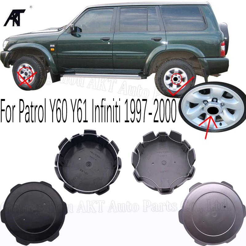 Wheel center cap fits for Nissan Patrol Y60 Y61 Infiniti 1997-2000 40342-VB010 Center cap