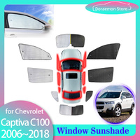 Full Coverage Sunshades for Chevrolet Holden Captiva Daewoo Winstorm C100 C140 2006~2018 Windshield Curtain Sun Visor Window Mat