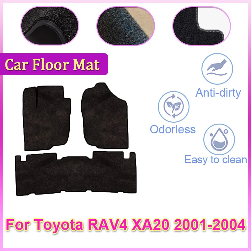 

Автомобильные коврики для Toyota RAV4 XA20 RAV 4 2001 2002 2003 2004, коврики, панели, накидка, подушечки для ног, авто аксессуары для интерьера